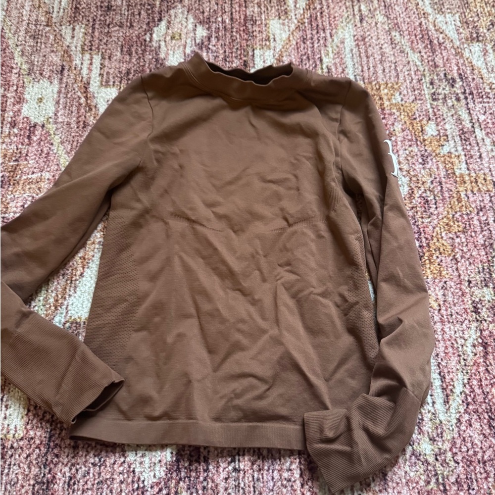 Victoria rose equestrian long sleeve size xs color Java